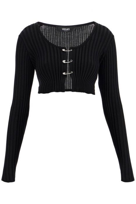 Versace Studded Crystal popular Ribbon Tops