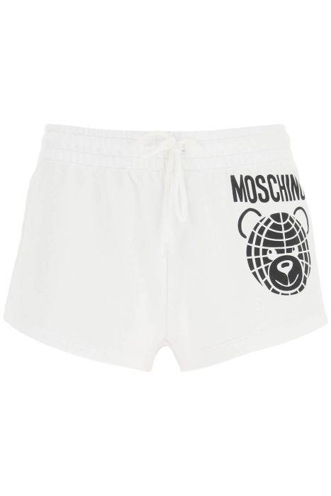 moschino shorts sportivi teddy