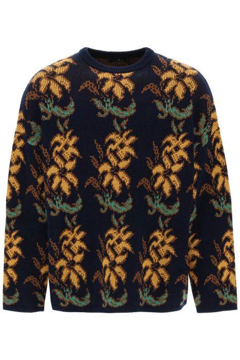etro sweater with floral pattern