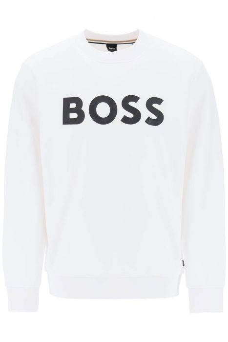 boss logo print sweatshirt