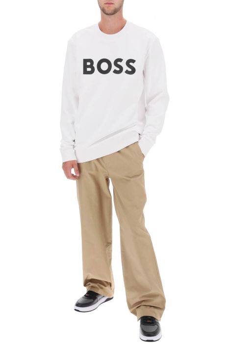 boss logo print sweatshirt
