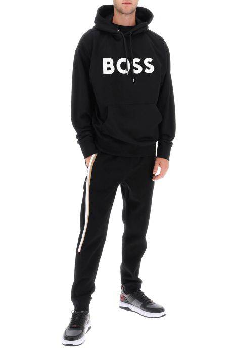 boss joggers with two-tone side bands