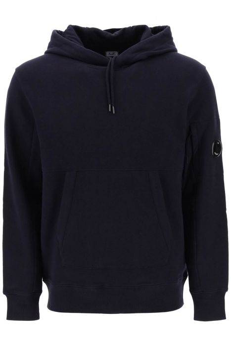cp company hoodie in french terry