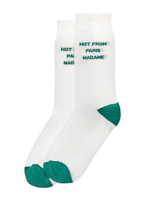 drole de monsieur 'la chaussette slogan' socks