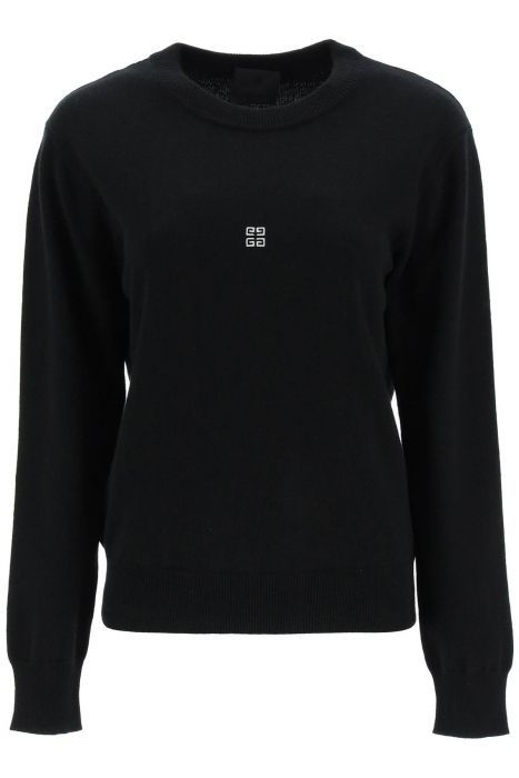 givenchy 4g wool and cashmere sweater with back logo