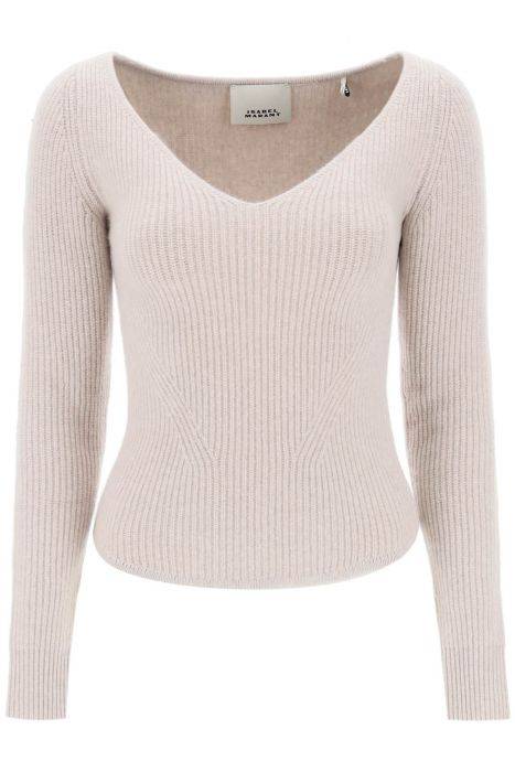 isabel marant bricelia merino wool and cashmere sweater