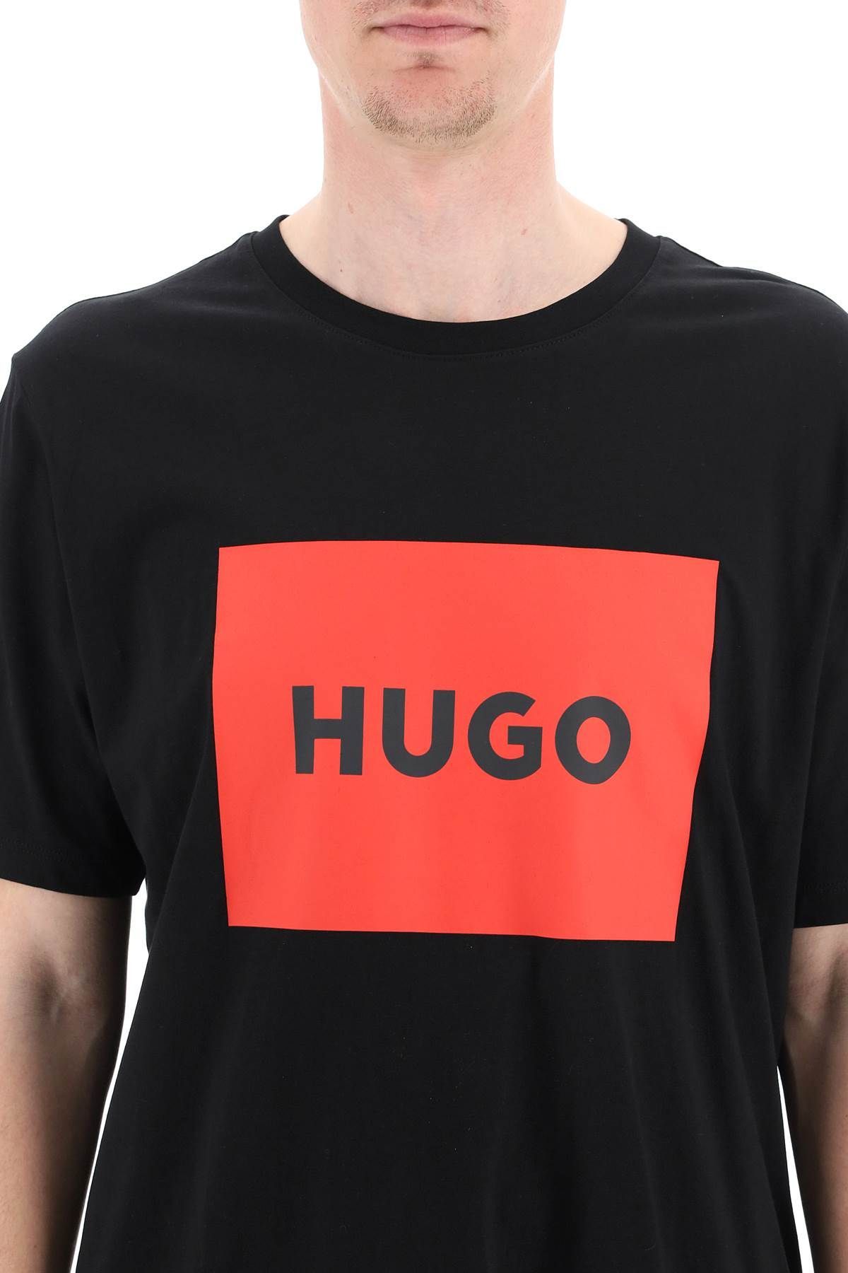 HUGO dulive t-shirt with logo box - Man | Residenza 725