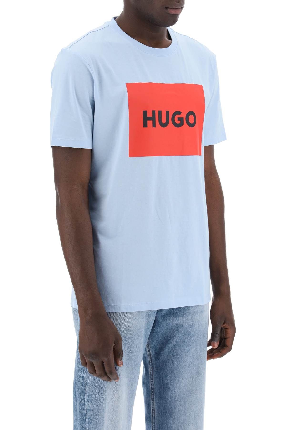 HUGO dulive t-shirt with logo box - Man | Residenza 725