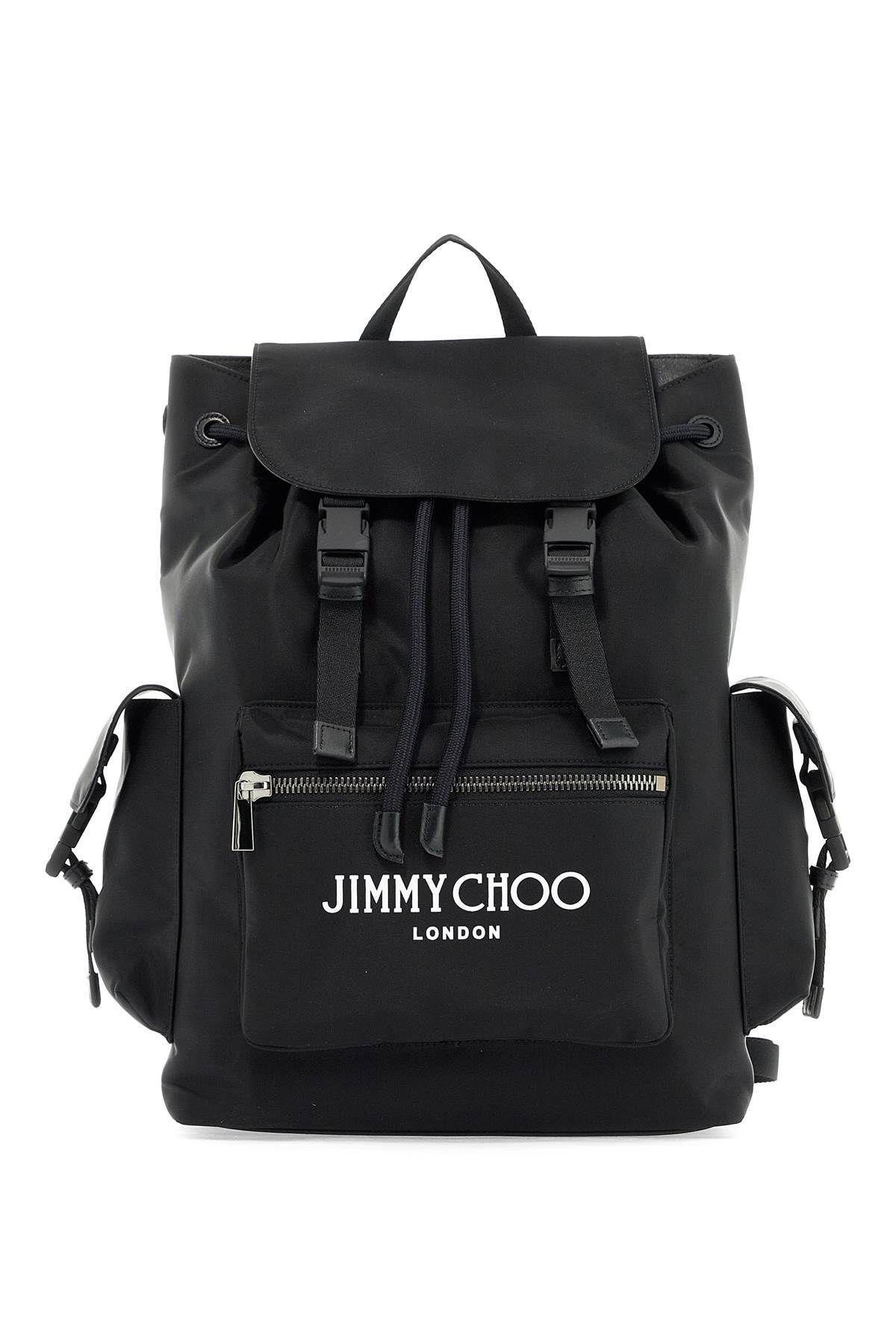 JIMMY CHOO nylon filmore backpack for Man Residenza 725