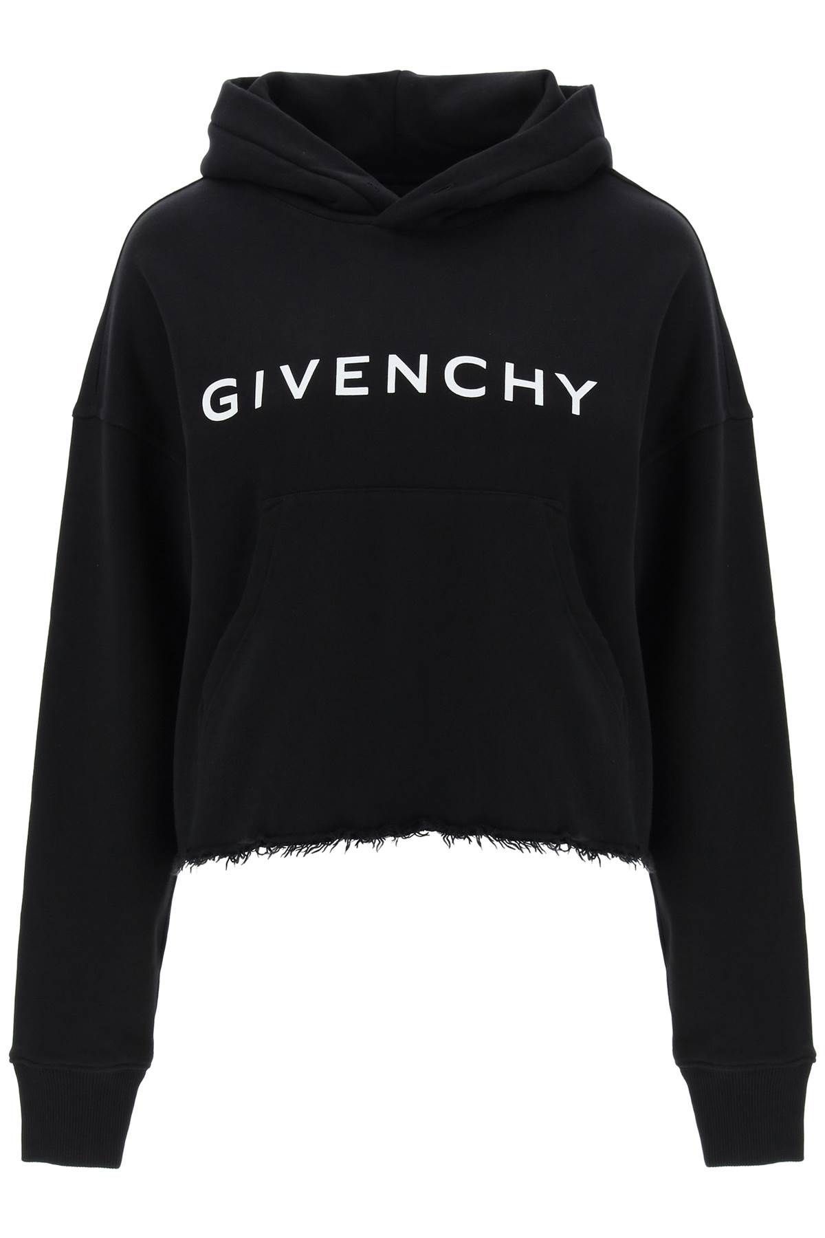 Givenchy cropped hoodie sale