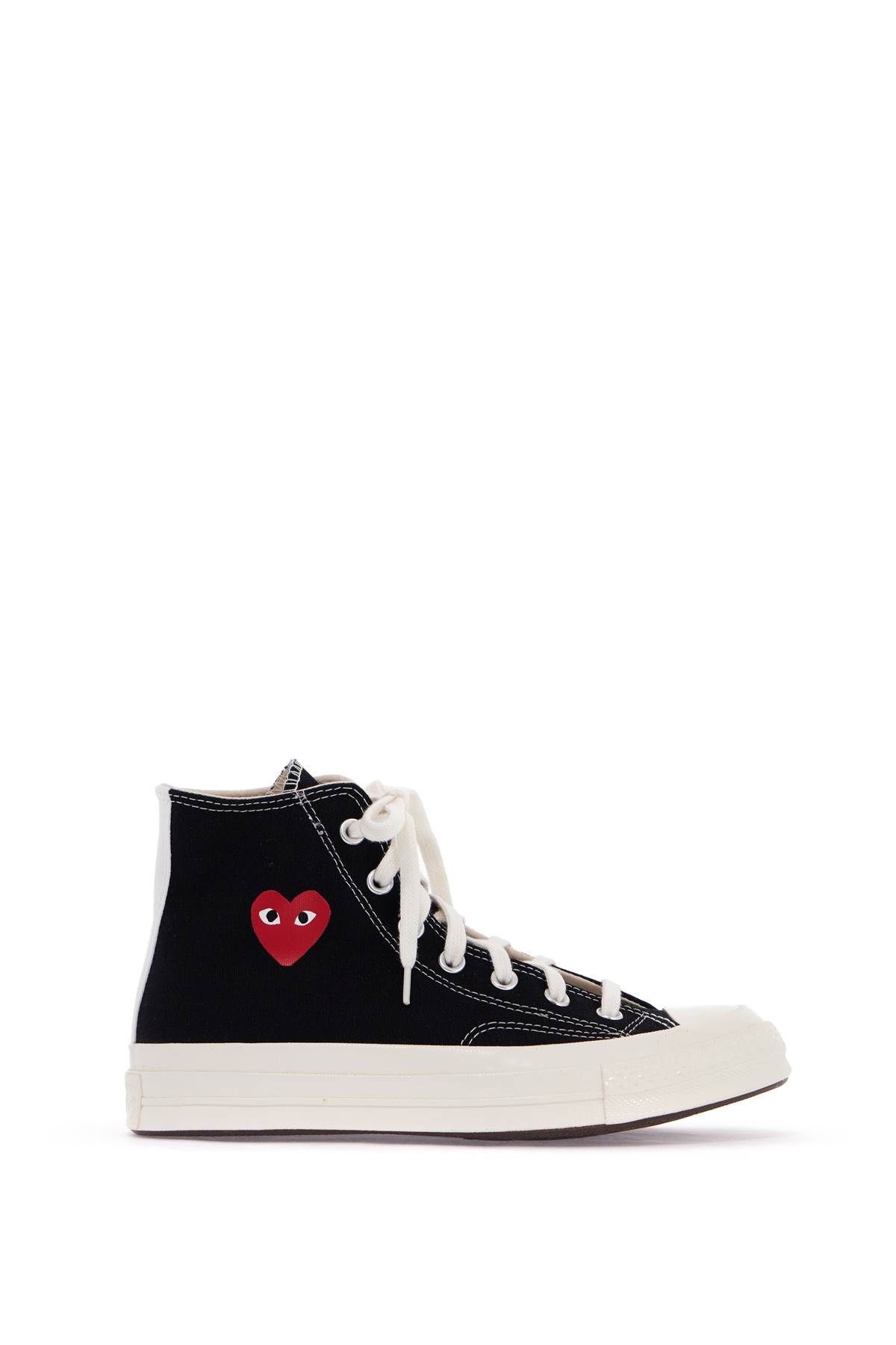 Cdg white high tops hotsell