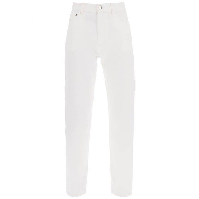 cropped straight cut jeans - LOULOU STUDIO