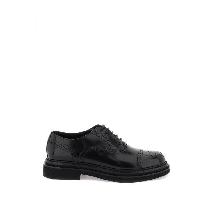 brushed leather oxford lace-ups - DOLCE & GABBANA