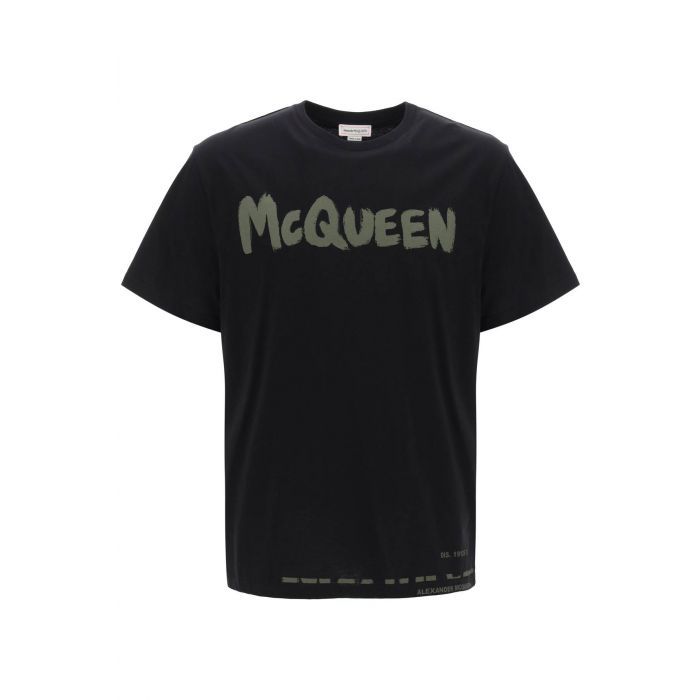 mcqueen graffiti t-shirt - ALEXANDER MCQUEEN