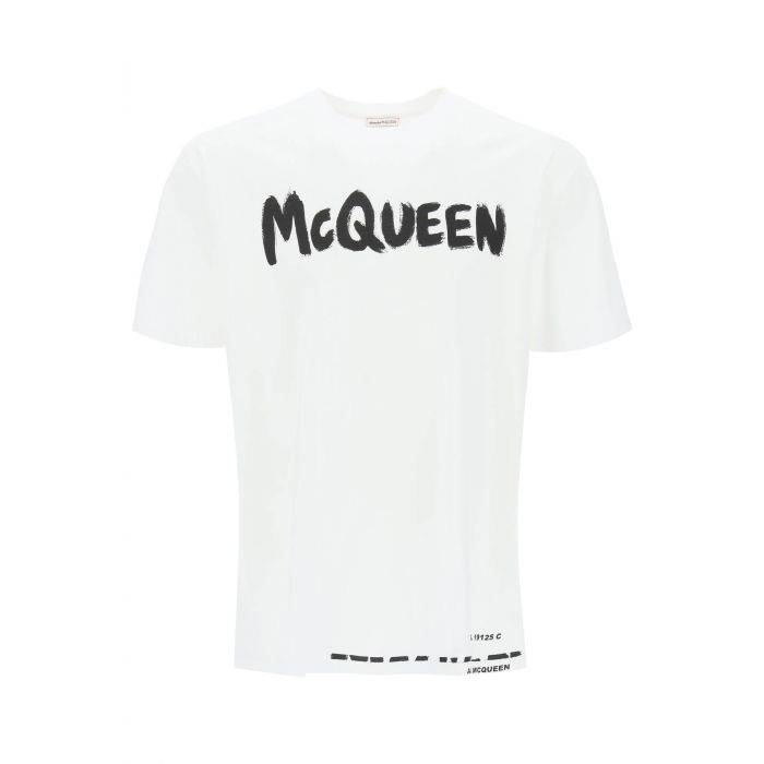 mcqueen graffiti t-shirt - ALEXANDER MCQUEEN