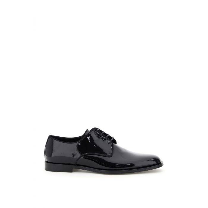 patent leather lace-up shoes - DOLCE & GABBANA