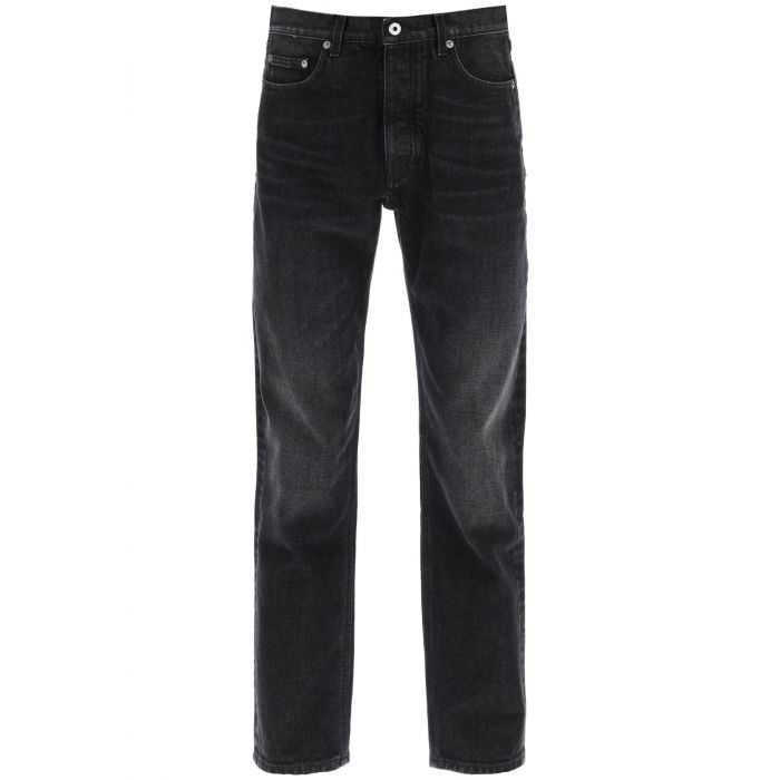 Jeans fit regular con lavaggio vintage - OFF-WHITE