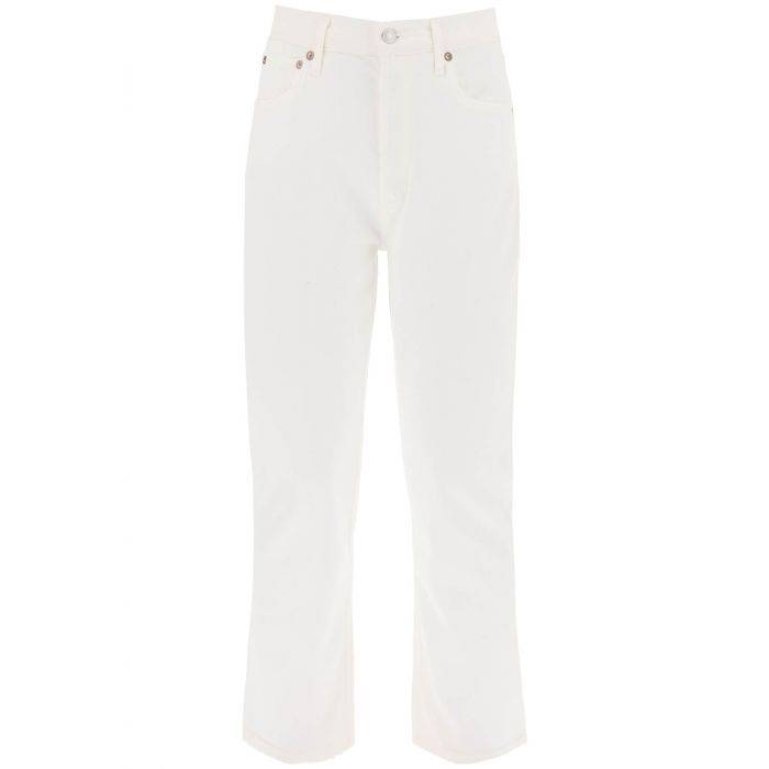 riley high-waisted cropped jeans - AGOLDE