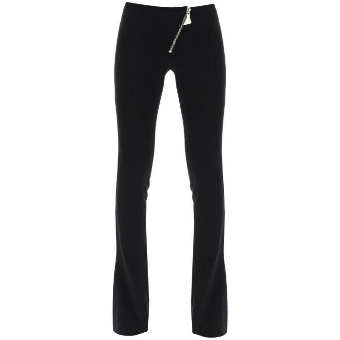 bootcut pants with slanted zipper - THE ATTICO