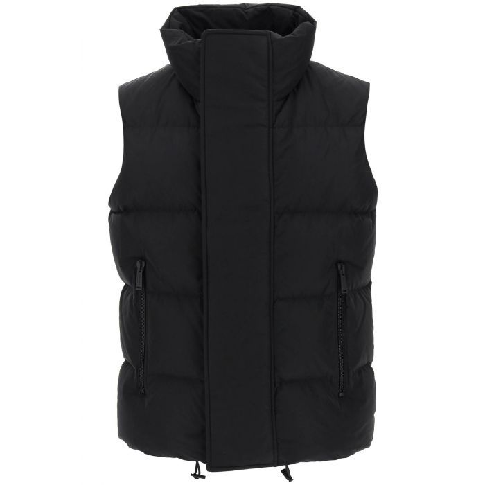 quilted down vest