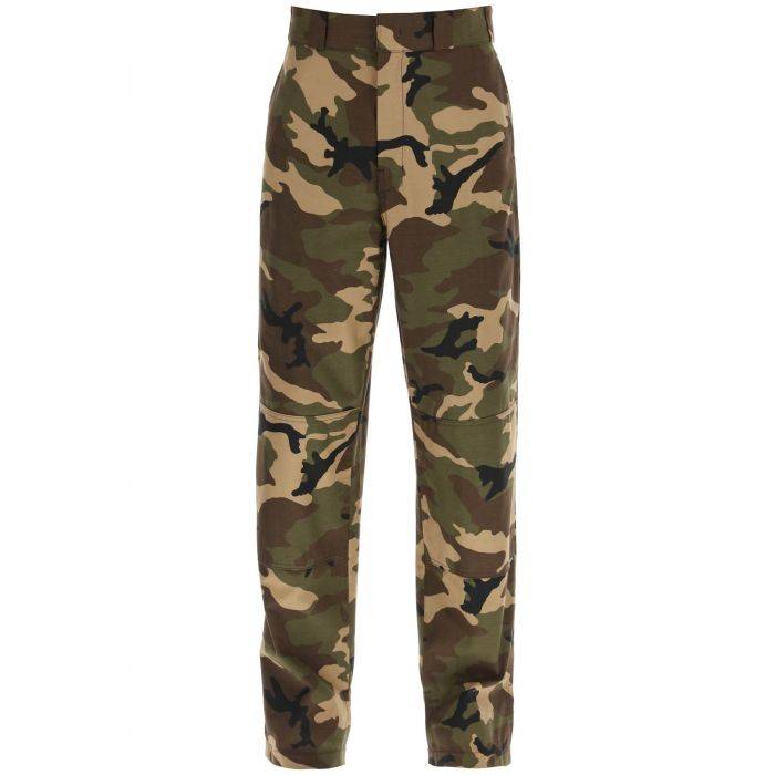 camouflage workpants - PALM ANGELS