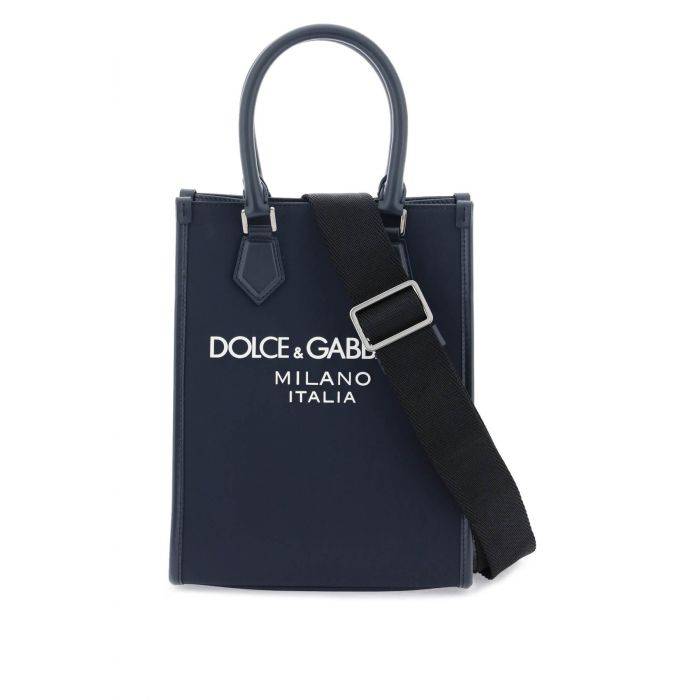 small nylon tote bag with logo - DOLCE & GABBANA