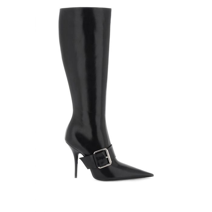 Balenciaga shiny boots on sale