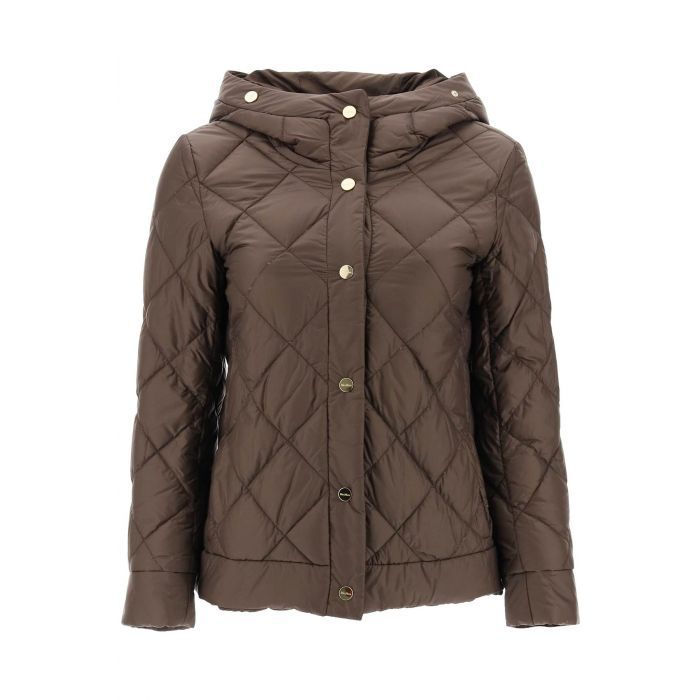 water-proof canvas reversible down jacket - MAX MARA THE CUBE