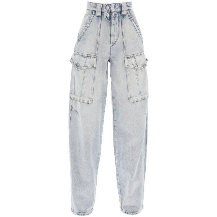 cargo heilani jeans - ISABEL MARANT ETOILE