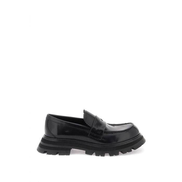 brushed leather wander loafers - ALEXANDER MCQUEEN