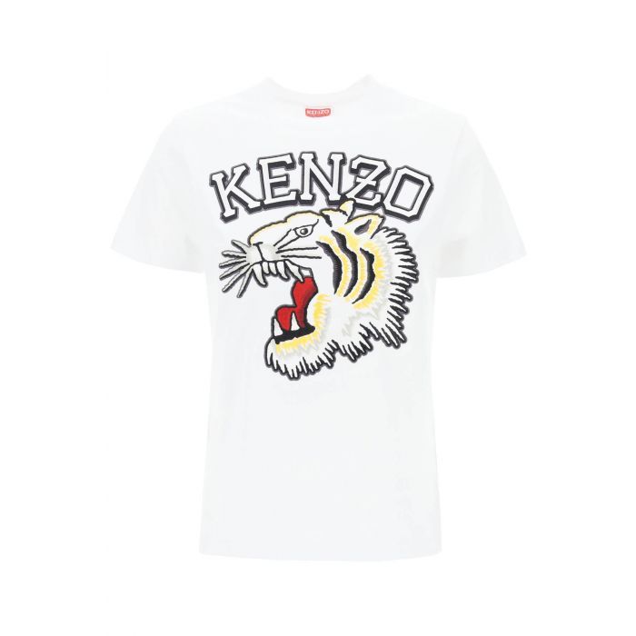 tiger varsity crew-neck t-shirt - KENZO