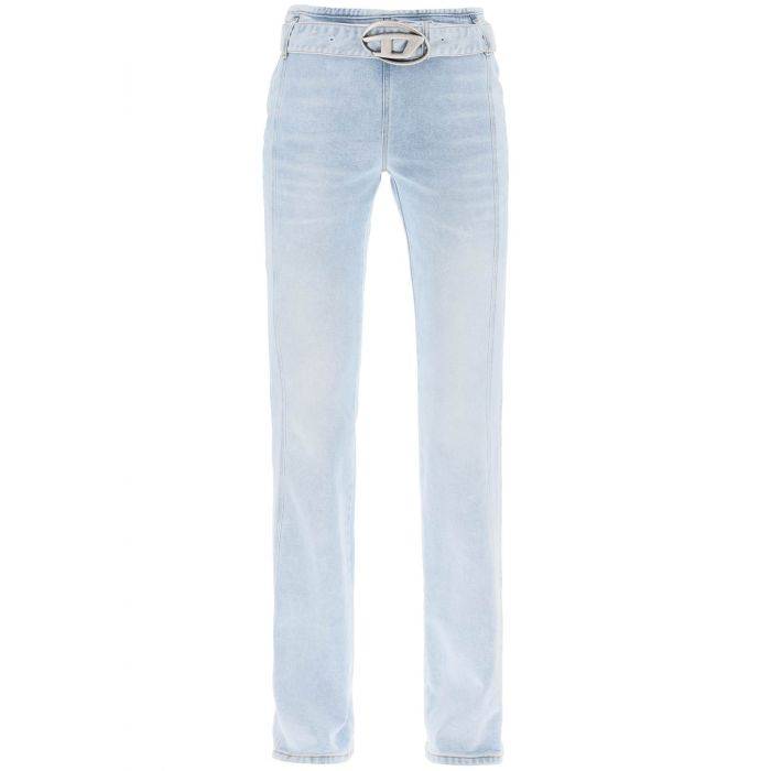 d-ebbybelt flared jeans - DIESEL