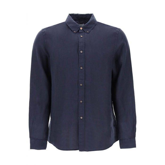 linen button-down shirt for - PS PAUL SMITH
