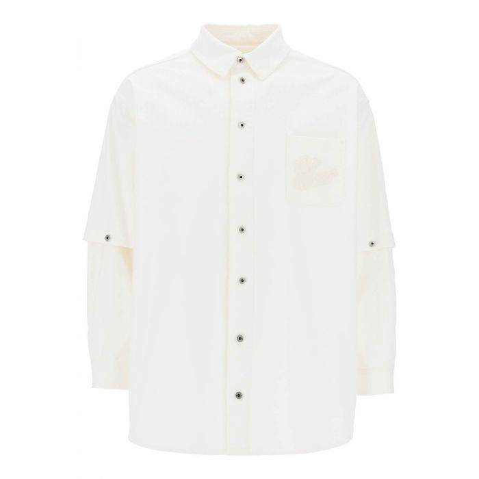 convertible overshirt with 90's - OFF-WHITE