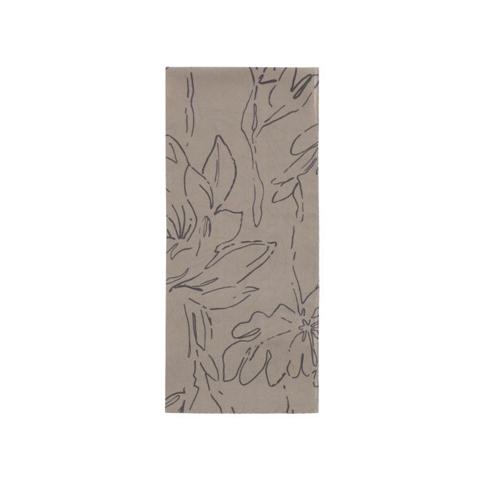 magnolia print silk scar - BRUNELLO CUCINELLI