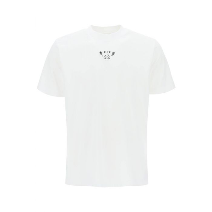 "bandana arrow pattern t-shirt - OFF-WHITE