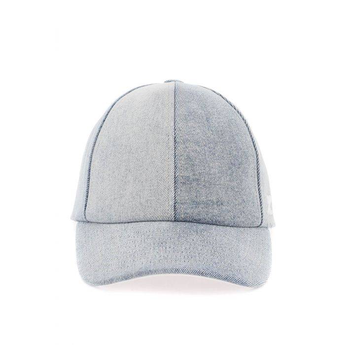 denim baseball cap with adjustable - COURREGES