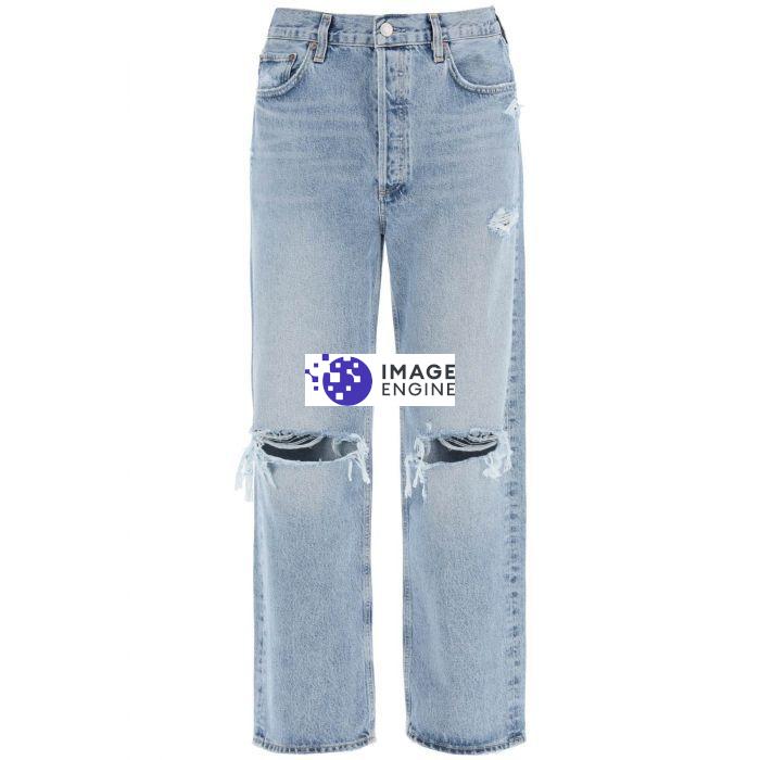 Jeans destroyed uomo clearance