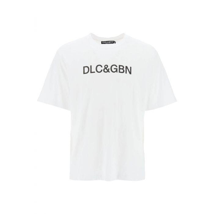 crewneck t-shirt with logo - DOLCE & GABBANA