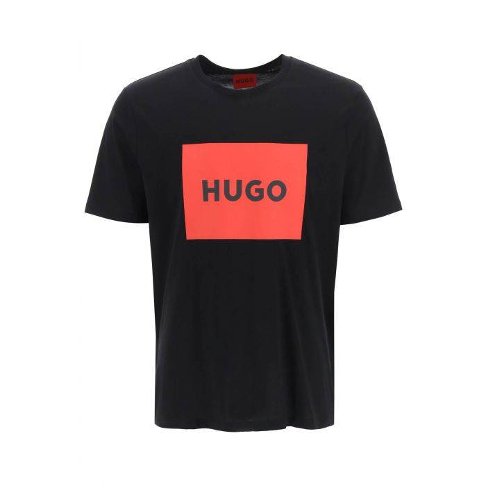 dulive t-shirt with logo box - HUGO
