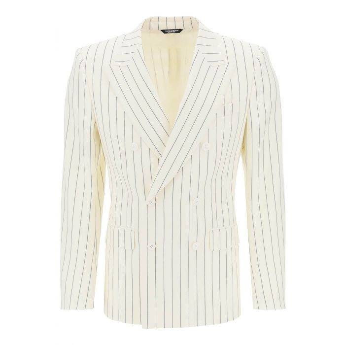 double-breasted pinstripe - DOLCE & GABBANA