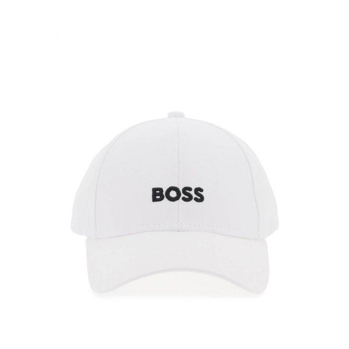 baseball cap with embroidered logo - BOSS