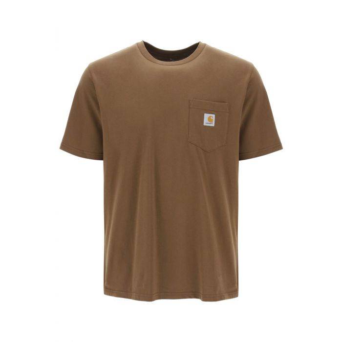 t-shirt with chest pocket - CARHARTT WIP