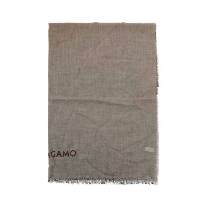 "gradient cashmere and silk stole" - FERRAGAMO