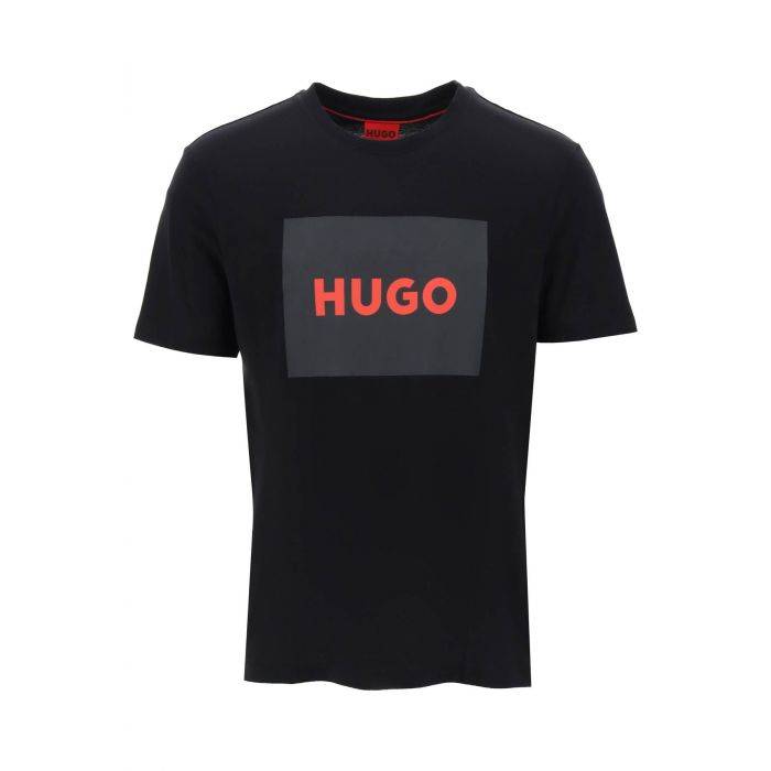T-shirt Dulive con box logo - HUGO