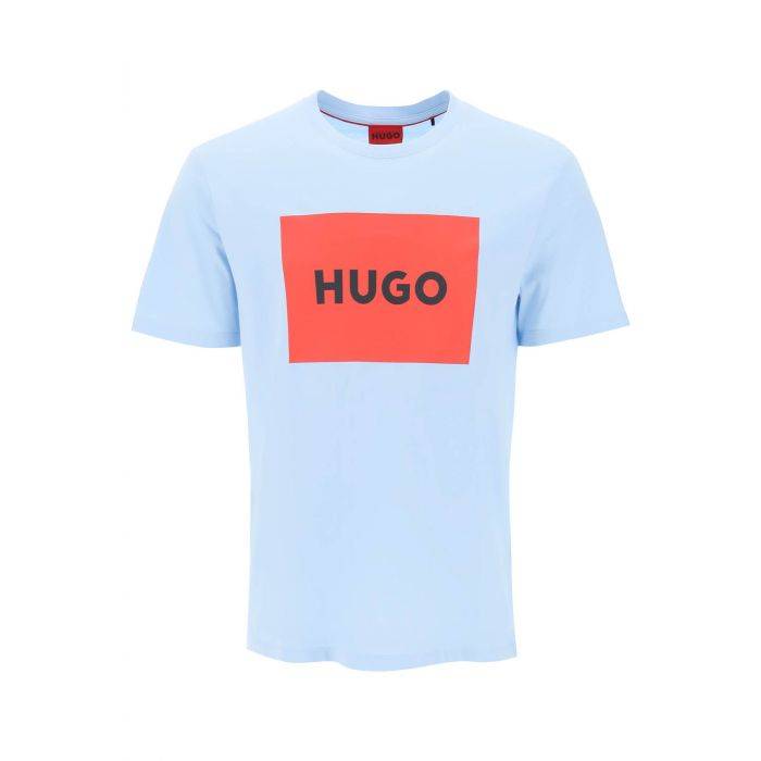 T-shirt Dulive con box logo - HUGO