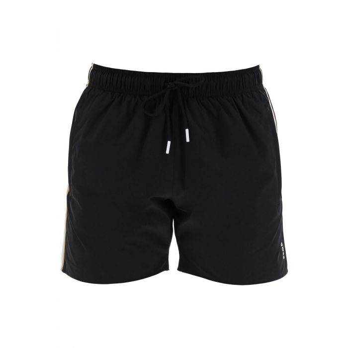 "seaside bermuda shorts with tr - BOSS
