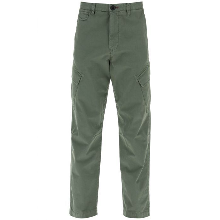 stretch cotton cargo pants for men/w - PS PAUL SMITH