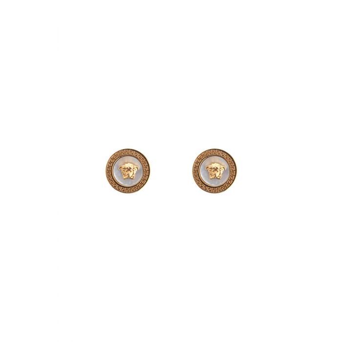 VERSACE ic button earrings by orecch Woman Residenza 725