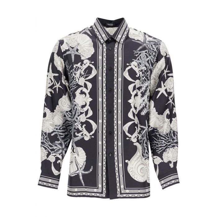 VERSACE barocco sea silk shirt - Man | Residenza 725